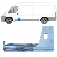 Panneau de réparation du montant + réparation bas de caisse pour Fiat Ducato 2006-2025 / Gauche / Ensemble 8743
