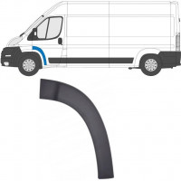 Moulure latérale sur porte avant pour Fiat Ducato 2006- / Gauche 6543