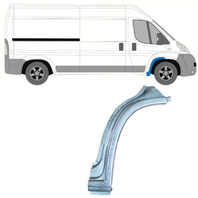 Panneau de réparation de arc d'aile avant pour Fiat Ducato 2006- / Droite 11470