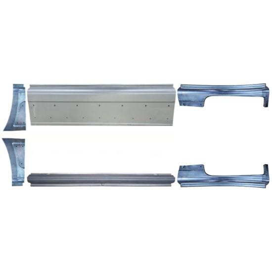 Ensemble de panneaux de réparation pour Fiat Ducato 2006-2014 / Gauche+Droit / 14812 Ensemble de panneaux de réparation pour Fiat Ducato 2006-2014 / Gauche+Droit / 14812