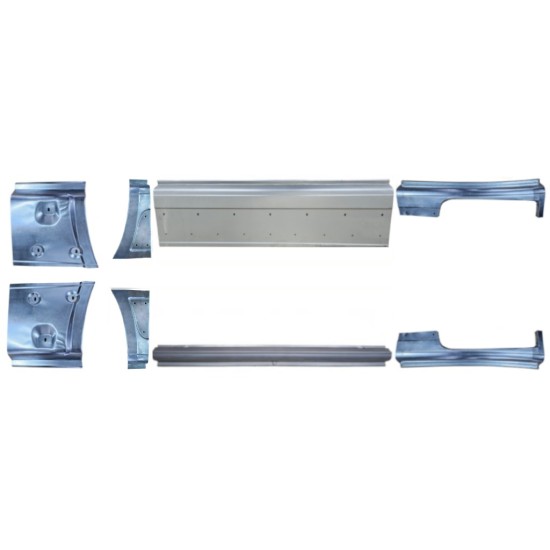 Ensemble de panneaux de réparation pour Fiat Ducato 2006-2014 / Gauche+Droit / 14814 Ensemble de panneaux de réparation pour Fiat Ducato 2006-2014 / Gauche+Droit / 14814
