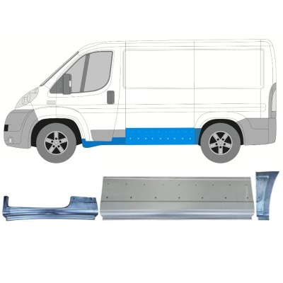 Ensemble de panneaux de réparation pour Fiat Ducato 2006-2014 / Gauche / 14811