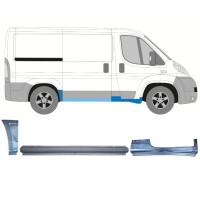 Ensemble de panneaux de réparation pour Fiat Ducato 2006-2014 / Droite / 14810 Ensemble de panneaux de réparation pour Fiat Ducato 2006-2014 / Droite / 14810