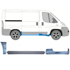 Ensemble de panneaux de réparation pour Peugeot Boxer 2006-2025 / Droite 15483