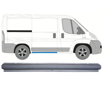 Panneau de réparation du seuil de porte latérale pour Fiat Ducato 2006-2014 / Droite 14734