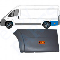 Moulure latérale arrière avec lampe pour Fiat Ducato 2006- / LWB / Gauche /  10681