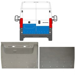 Panneau de réparation de porte arrière pour Peugeot Boxer 2006-2025 / Gauche+Droit / Ensemble 14267