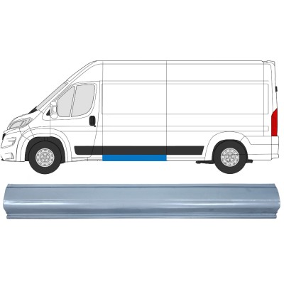 Panneau de réparation latéral pour Opel Movano 2021-2026 / Gauche = Droite (symétrique) 16428