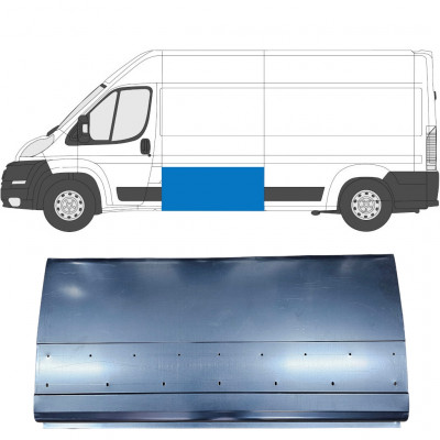 Panneau de réparation latéral haut pour Fiat Ducato 2006- / Gauche = Droite (symétrique) 6526