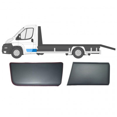 Ensemble de moulures de cabine simple pour Fiat Ducato 2006-2018 / Gauche /  8476