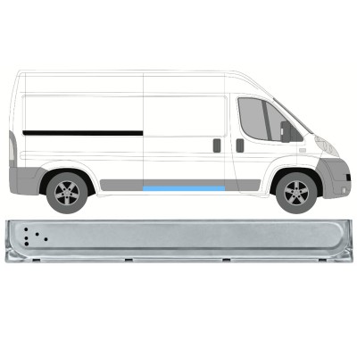 Panneau de réparation pour porte coulissante intérieur pour Fiat Ducato 2006-2026 / Droite 17042