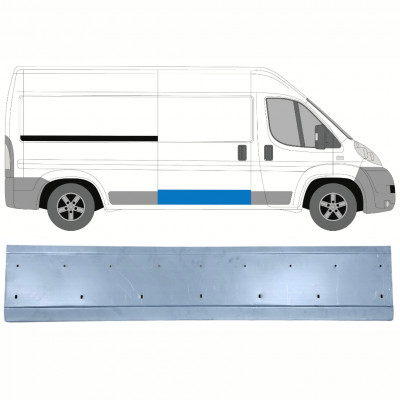 Panneau de réparation pour porte coulissante pour Fiat Ducato 2006- / Droite 10964