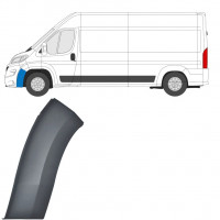 Moulure latérale du pare-chocs avant pour Fiat Ducato 2014-2018 / Gauche 7766