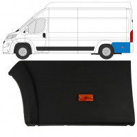 Moulure latérale arrière avec lampe pour Fiat Ducato 2018- / Gauche 7789