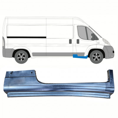 Réparation bas de caisse de porte avant pour Fiat Ducato 2006-2014 / Droite 14798
