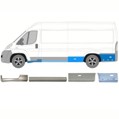 Ensemble de panneaux de réparation pour Fiat Ducato 2006-2026 / Gauche / 16802