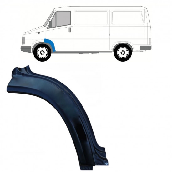 Panneau de réparation de arc d'aile avant pour Fiat Ducato / C25 / J5 1981-1994 / Gauche 7745