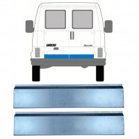 Panneau de réparation de porte arrière pour Fiat Ducato / C25 / J5 1981-1994 / Gauche = Droite (symétrique) / Ensemble 9858