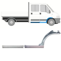 Réparation bas de caisse + l’aile avant pour Fiat Ducato 1994-2006 / Droite / Ensemble 9903
