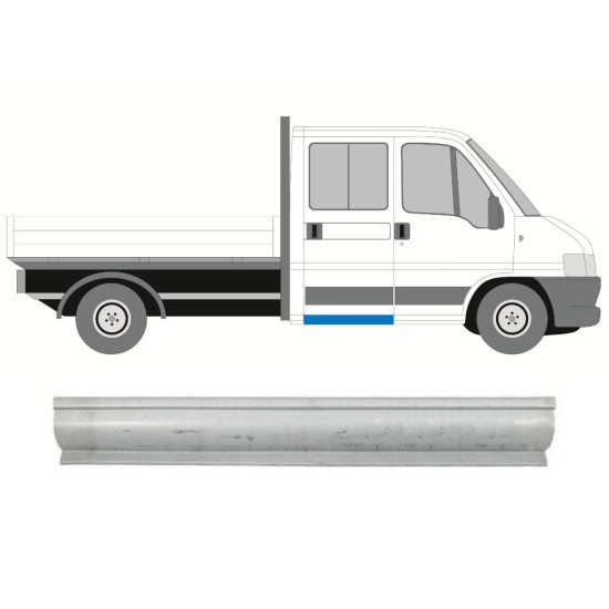 Réparation bas de caisse pour Fiat Ducato 1994-2006 / Gauche = Droite (symétrique) 16009