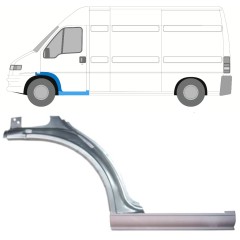 Réparation bas de caisse + l’aile avant pour Peugeot Boxer 1994-2006 / Gauche / Ensemble 14080