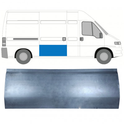 Panneau de réparation pour porte coulissante pour Fiat Ducato Boxer Relay 1994-2006 / Gauche = Droite (symétrique) 5759