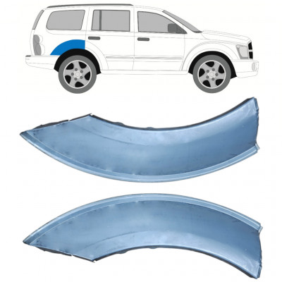 Panneau de réparation arc d'aile arrière pour Dodge Durango 2003-2008 / Gauche+Droit / Ensemble 9772