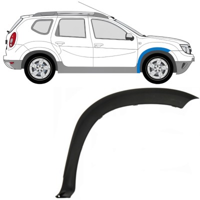 Moulure de l’aile avant pour Dacia Duster 2010-2017 / Droite 16017