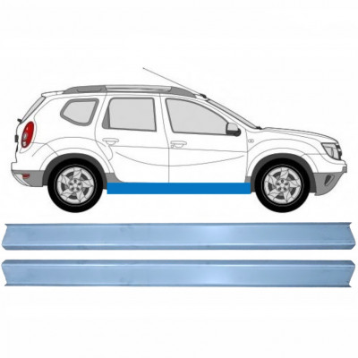 Réparation bas de caisse pour Dacia Duster 2010-2017 / Ensemble 11342