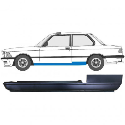 Panneau de réparation du seuil pour BMW 3 E21 1975-1984 / Gauche 6410