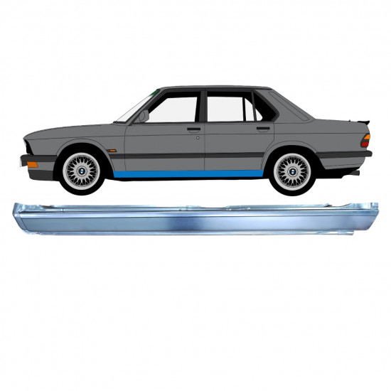 Réparation bas de caisse pour BMW 5 E28 1981-1987 / Gauche 7625