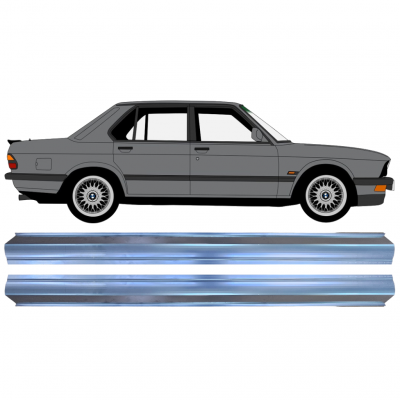 BMW 5 E28 1981-1987 PANNEAU DE RÉPARATION DU SEUIL / DROIT = GAUCHE / SET