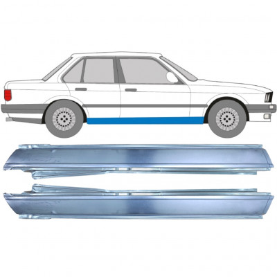 Panneau de réparation du seuil pour BMW 3 E30 1982-1994 / Gauche+Droit / Ensemble 10466