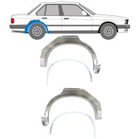 Panneau de réparation arc d'aile arrière intérieur + extérieur pour BMW 3 E30 1982-1987 / Ensemble 10859