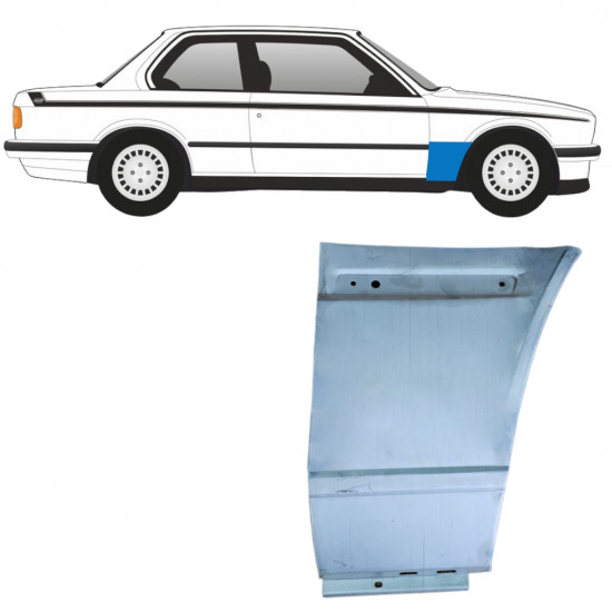 BMW 3 E30 1982-1994 PANNEAU DE RÉPARATION DE L\'AILE AVANT / DROIT