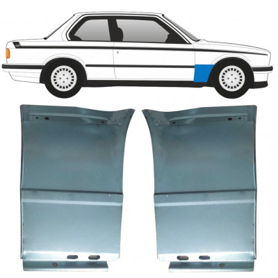 BMW 3 E30 1982-1994 PANNEAU DE RÉPARATION DE L\'AILE AVANT / SET