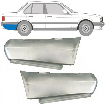 BMW 3 E30 1982-1987 2/4 PORTE PANNEAU DE RÉPARATION DE L\'AILE ARRIÈRE / PAIRE