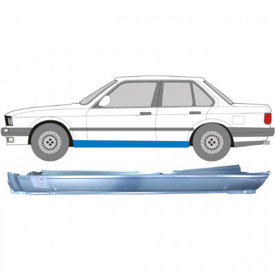 BMW 3 E30 1982-1994 4 PORTE PLEIN PANNEAU DE RÉPARATION DU SEUIL / GAUCHE