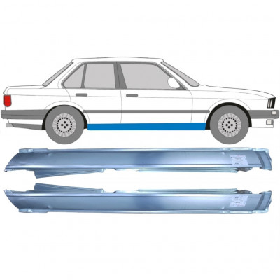BMW 3 E30 1982-1993 4 PORTE PLEIN PANNEAU DE RÉPARATION DU SEUIL / PAIRE