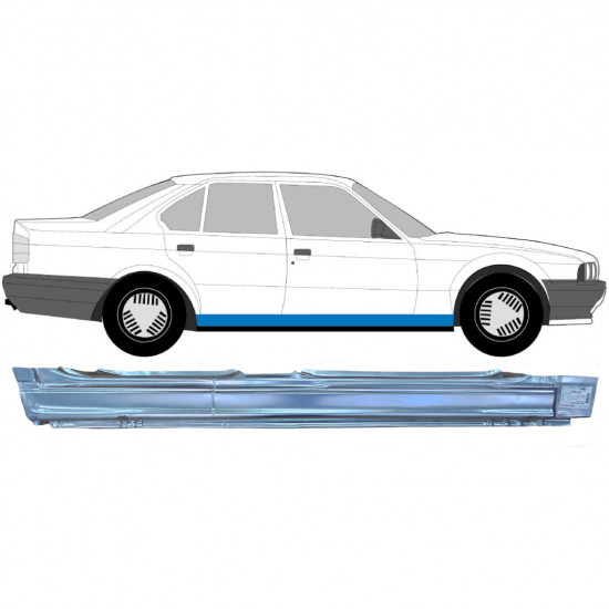 BMW 5 E34 1987-1996 PANNEAU DE RÉPARATION DU SEUIL / DROIT