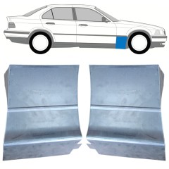 Panneau de réparation de l’aile avant pour BMW 3 E36 1990-2000 / Gauche+Droit / Ensemble 9851