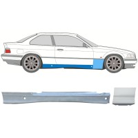 Panneau de réparation du seuil + panneau de réparation de l'aile avant pour BMW 3 E36 1990-2000 / Droite / COUPE / Ensemble 17021