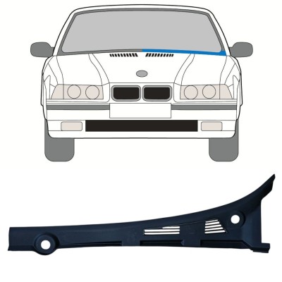 Panneau de réparation de pare-brise pour BMW 3 E36 1990-2000 / Gauche / COMBI / SEDAN / COMPACT 16899