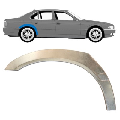 Panneau de réparation arc d'aile arrière pour BMW 7 E38 1994-2001 / Droite 14830