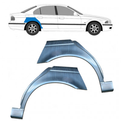 Panneau de réparation arc d'aile arrière pour BMW 5 E39 1996-2004  / Gauche+Droit / COMBI / SEDAN / Ensemble 6405