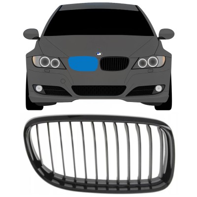 Grille de calandre pour BMW 3 E90 2008-2012 / Droite 16303