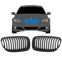 Grille de calandre pour BMW 3 E90 2008-2012 / Gauche+Droit / Ensemble 16308