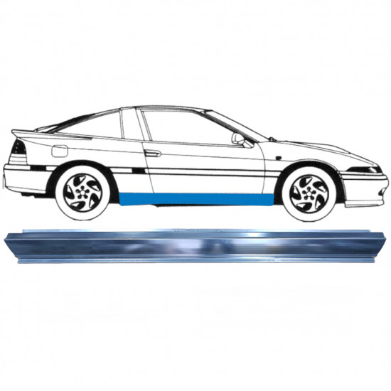 Réparation bas de caisse pour Mitsubishi Eclipse 1989-1995 / Gauche = Droite (symétrique) 5035