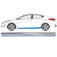 Réparation bas de caisse pour Hyundai Elantra 2010-2015 / Gauche 14935
