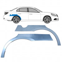 Panneau de réparation arc d'aile arrière pour Chevrolet Epica 2005-2010 / Gauche+Droit / Ensemble 9659